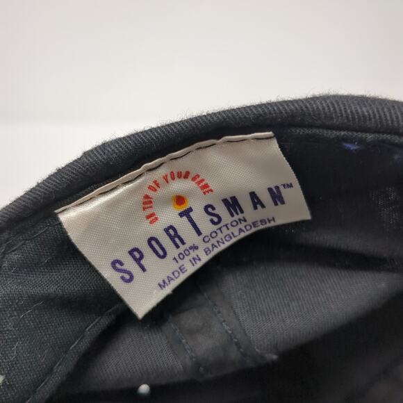 Arson Kansas City Task Force Snapback 5 Panel Cap Black One Size Rope Sportsman - Picture 9 of 9